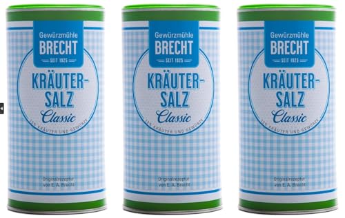 Kräutersalz classic, 3 x 500g von BRECHT