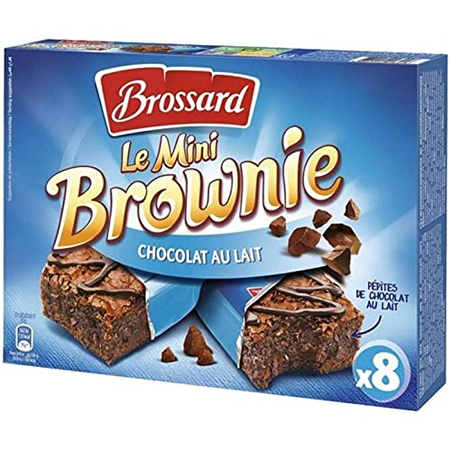 Brossard Mini Brownies Chocolat Au Lait 240g (lot de 3) von BROSSARD