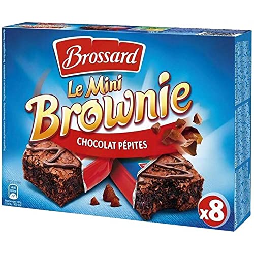 Brossard Mini Brownies Chocolat Pépites 240g (lot de 3) von BROSSARD