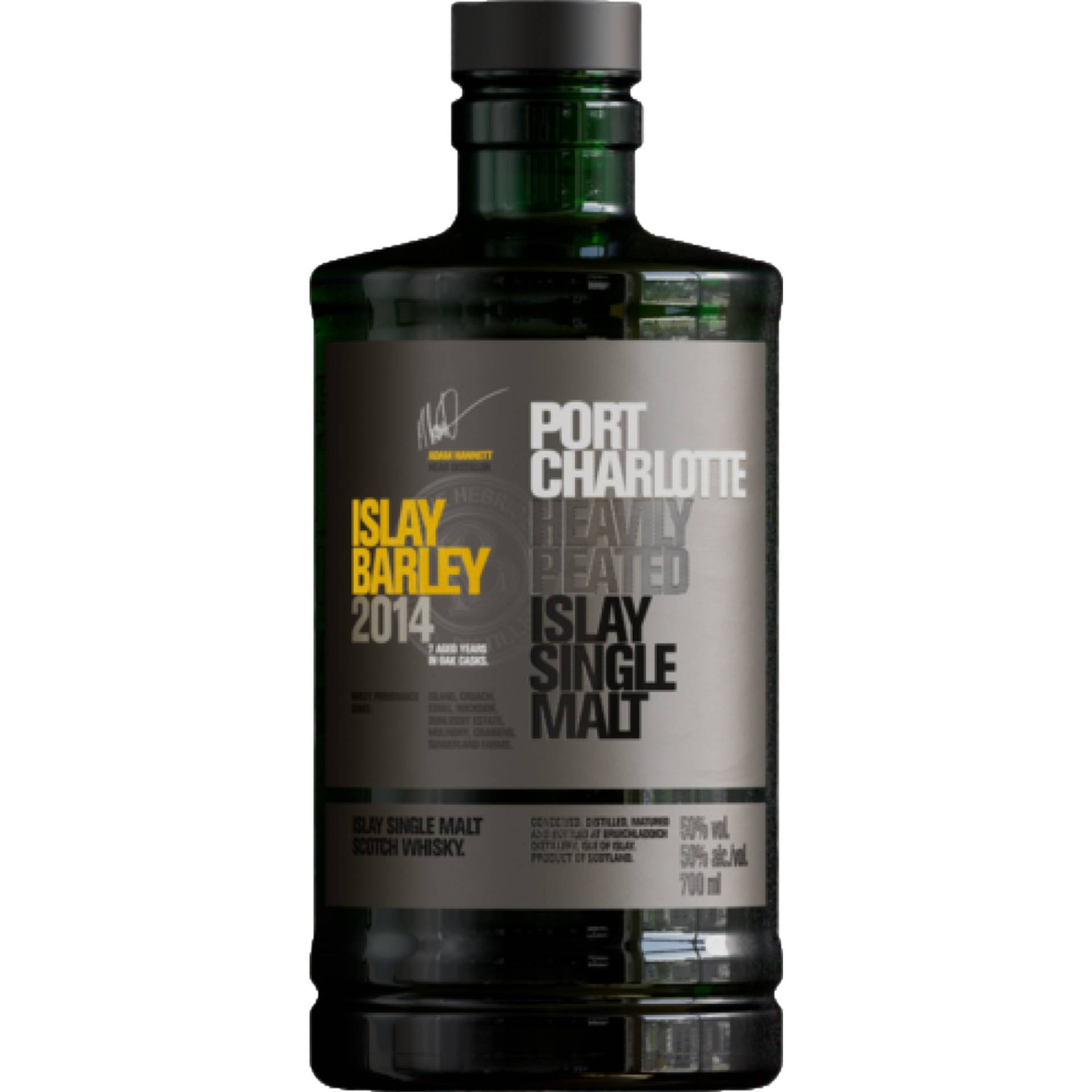 Islay Barley 2014 Heavily Peated Single Malt, Scotch Whisky, 0,7 L, 50% Vol., Schottland, Spirituosen Islay Barley 2014 Heavily Peated Single Malt, Scotch Whisky, 0,7 L, 50% Vol., Schottland, Spirituosen von BRUICHLADDICH DISTILLERY, ISLE OF ISLAY, SCOTLAND PA49 7UN GREAT BRITAIN