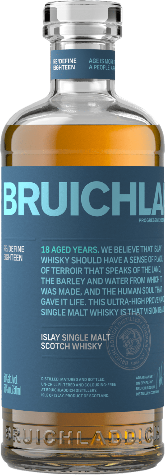 Bruichladdich »The Laddie« 18 Years Old Single Malt Scotch Whisky Bruichladdich »The Laddie« 18 Years Old Single Malt Scotch Whisky