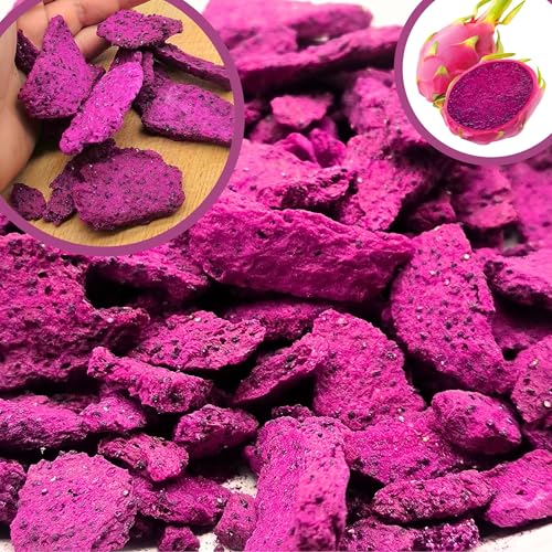 BULK & Tasty. Drachenfrucht Gefriergetrocknet 600g Scheiben - Natürlich Getrocknet Pink Pitaya - Ohne Zusätze 100% Pur Trockenfrüchte Gefriergetrocknet Früchte Snack Freeze Dried Dragon Fruit BULK & Tasty. Drachenfrucht Gefriergetrocknet 600g Scheiben - Natürlich Getrocknet Pink Pitaya - Ohne Zusätze 100% Pur Trockenfrüchte Gefriergetrocknet Früchte Snack Freeze Dried Dragon Fruit von BULK & tasty.