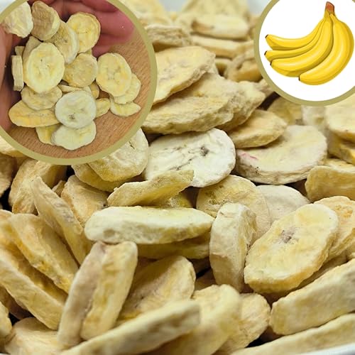 BULK & Tasty. Gefriergetrocknete Bananen 600g - Ohne Zusätze 100% Trockenfrüchte Getrocknete Bananen - Gefriergetrocknet Banan Trockenfrüchte Bananen Gefriergetrocknete Früchte Freeze Dried Fruit BULK & Tasty. Gefriergetrocknete Bananen 600g - Ohne Zusätze 100% Trockenfrüchte Getrocknete Bananen - Gefriergetrocknet Banan Trockenfrüchte Bananen Gefriergetrocknete Früchte Freeze Dried Fruit von BULK & tasty.