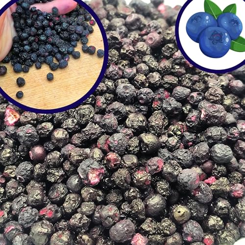 BULK & Tasty. Gefriergetrocknete Heidelbeeren 600g Ganze - Trockenfrüchte Dried Wild Blueberry 100% Pur - Früchte Snack Wilde Gefriergetrocknete Beeren - Getrocknete Heidelbeeren BULK & Tasty. Gefriergetrocknete Heidelbeeren 600g Ganze - Trockenfrüchte Dried Wild Blueberry 100% Pur - Früchte Snack Wilde Gefriergetrocknete Beeren - Getrocknete Heidelbeeren von BULK & tasty.