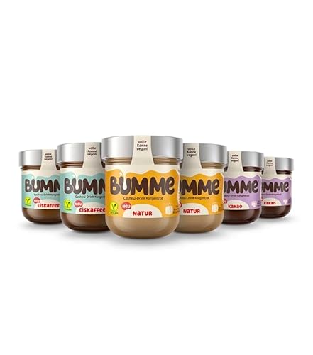BUMME Cashew-Drink Konzentrat Eiskaffee (Mix, 6 Gläser) von BUMME