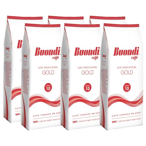 Nestlé BUONDI Caffè Gold Bohnenkaffee Füllprodukt Getränke Automaten ganze Bohne, 6 kg Nestlé BUONDI Caffè Gold Bohnenkaffee Füllprodukt Getränke Automaten ganze Bohne, 6 kg von BUONDI Caffè