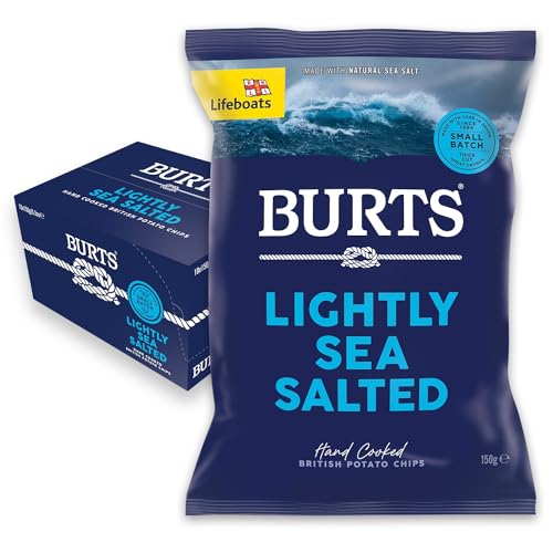 10 x Burts Chips Sea Salt 150g von BURTS