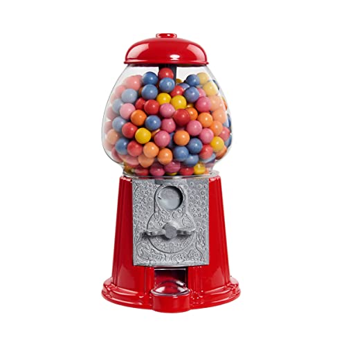 BUTLERS Big Spender Kaugummi-Automat Höhe 28,5 cm in Rot - Retro Kaugummi Spender - Chewing Gum Automat ungefüllt BUTLERS Big Spender Kaugummi-Automat Höhe 28,5 cm in Rot - Retro Kaugummi Spender - Chewing Gum Automat ungefüllt von BUTLERS