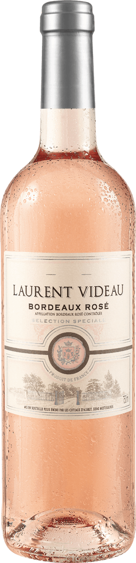 Laurent Videau Bordeaux Rosé AOC 2022 von BWine