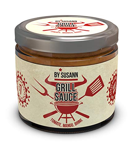 BY SUSANN – S7 GRILLSAUCE im Glas (1 x 150 g), Geschmackserlebnisse mit intensiven und natürlichen Aromen, fruchtig, süß, scharf von BY SUSANN