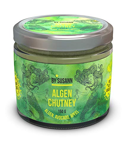 BY SUSANN – S8 ALGEN-CHUTNEY im Glas (1 x 150 g), Geschmackserlebnisse mit intensiven und natürlichen Aromen, fruchtig, herb, süß, scharf von BY SUSANN