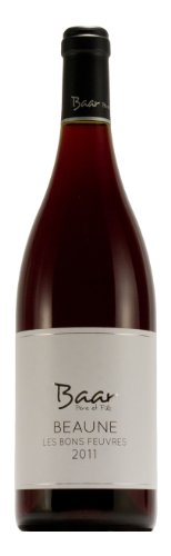 Beaune Les Bons Feuvres AOC 2011 - Rotwein, Frankreich, Burgund, Côte de Beaune, Pinot Noir, Trocken von Baar Père et Fils