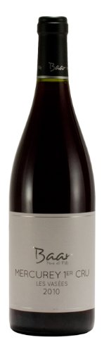 Mercurey 1er Cru Les Vasées AOC 2010 - Ökologischer Rotwein, Pinot Noir, Frankreich, Burgund, Côte Chalonnaise, Trocken Mercurey 1er Cru Les Vasées AOC 2010 - Ökologischer Rotwein, Pinot Noir, Frankreich, Burgund, Côte Chalonnaise, Trocken von Baar Père et Fils
