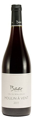 Moulin À Vent Cru Du Beaujolais AOC 2011 - Roter Qualitätswein aus Frankreich, 100% Gamay Rebe, Trocken und Vollmundig von Baar Père et Fils