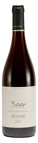 Régnié Cru Du Beaujolais AOC 2011 - Trockener, mittelkräftiger Rotwein aus Frankreich für jeden Tag, 100% Gamay Rebe von Baar Père et Fils