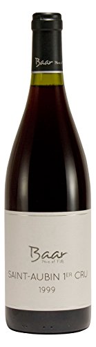 Saint-Aubin 1er Cru 1999 - Trockener französischer Pinot Noir Rotwein aus Côte de Beaune - Jahrgangswein zu besonderen Anlässen von Baar Père et Fils