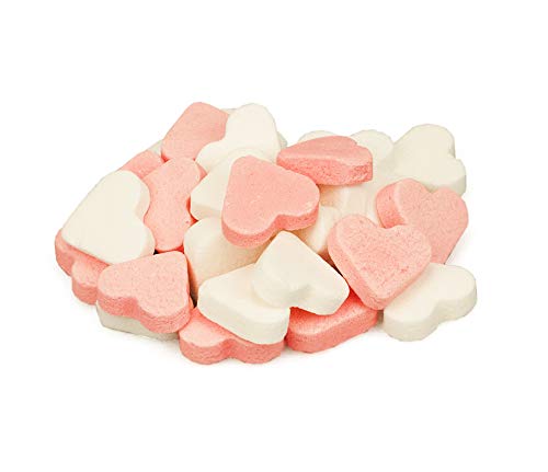 Herzbonbons Rosa Weiss 1Kg von Babyparty Sweets