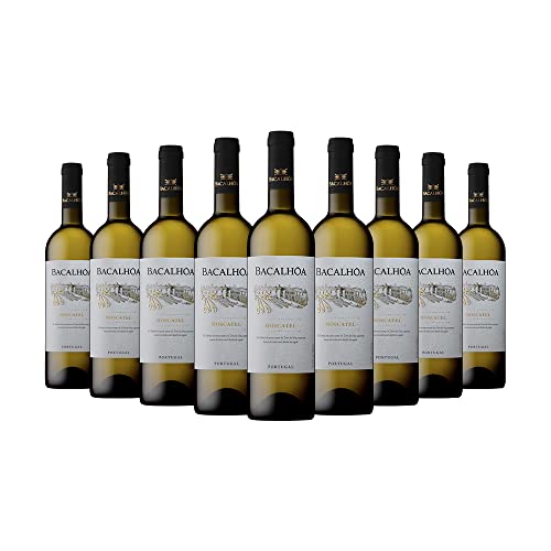 Pack 9 Bacalhôa Moscatel Weiß 0,75L von Bacalhôa