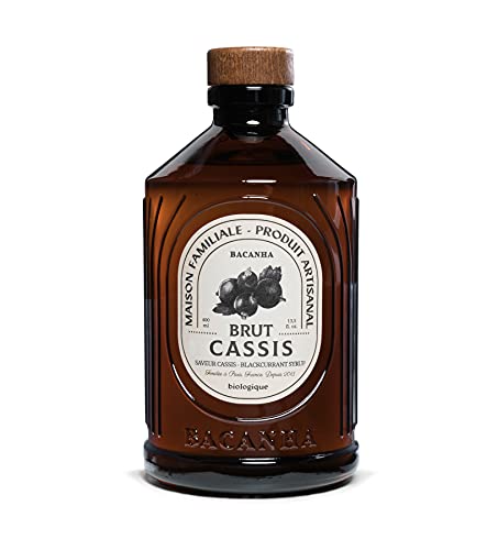 Bacanha Sirop Brut de Cassis Bio 400 ml - Bio Johannisbeeren Sirup aus Frankreich mit Bio Rohrzucker Bacanha Sirop Brut de Cassis Bio 400 ml - Bio Johannisbeeren Sirup aus Frankreich mit Bio Rohrzucker von Bacanha