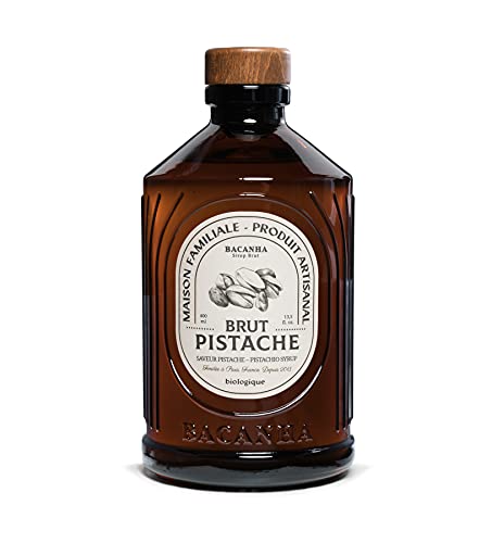 Bacanha Sirop Brut de Pistache Bio 400 ml - Bio Pistazien Sirup aus Frankreich mit Bio Rohrzucker Bacanha Sirop Brut de Pistache Bio 400 ml - Bio Pistazien Sirup aus Frankreich mit Bio Rohrzucker von Bacanha