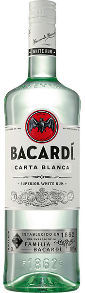 Bacardi Carta blanca 37,5% vol. 3 l von Bacardi & Company Ltd.