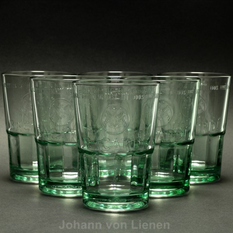 6 Bacardi Mojito Cocktailgläser 36 cl 6 Bacardi Mojito Cocktailgläser 36 cl von Bacardi