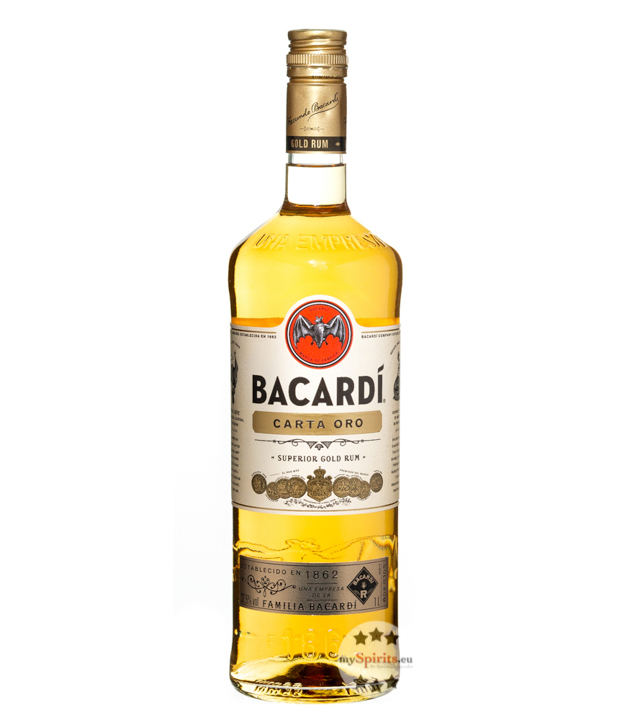 Bacardi Carta Oro Superior Gold Rum  (37,5 % vol., 1,0 Liter) von Bacardi