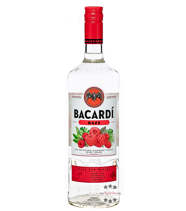 Bacardi Razz (32 % vol., 1,0 Liter) von Bacardi