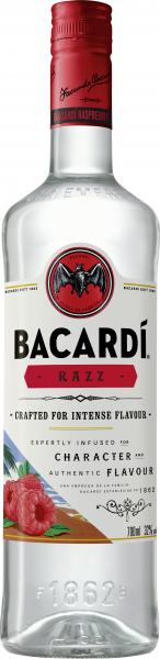 BACARD? Razz Flavoured Rum von Bacardi