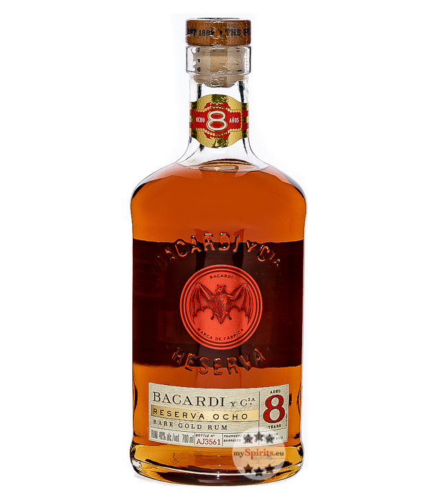 Bacardi Ron 8 Años Gran Reserva (40 % vol., 0,7 Liter) von Bacardi