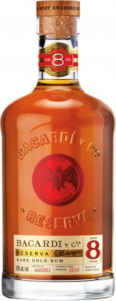 Bacardi Reserva Ocho Años 8Y Rum von Bacardi