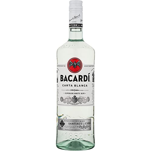Bacardi Rum Carta Blanca 37,5 % 1 l von Bacardí