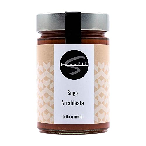 Sugo Arrabbiata 370g - Feuriges Sugo mit Chili und Speck - Glutenfrei und Laktosefrei von Baccili von Baccili