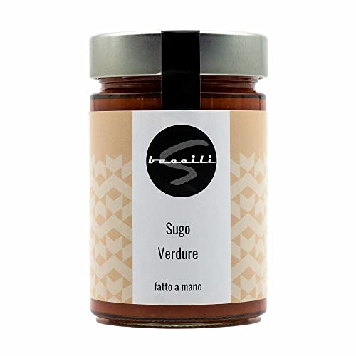 Sugo Verdure 370g - Vegetarisches Sugo mit vielen Gemüsesorten - Glutenfrei und Laktosefrei von Baccili von Baccili