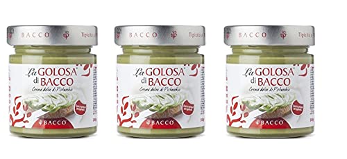 3x La Golosa Di Bacco Crema Dolce di Pistacchio Süße Pistaziencreme 200g Pistazie Streichcreme 3x La Golosa Di Bacco Crema Dolce di Pistacchio Süße Pistaziencreme 200g Pistazie Streichcreme von KDJMDL