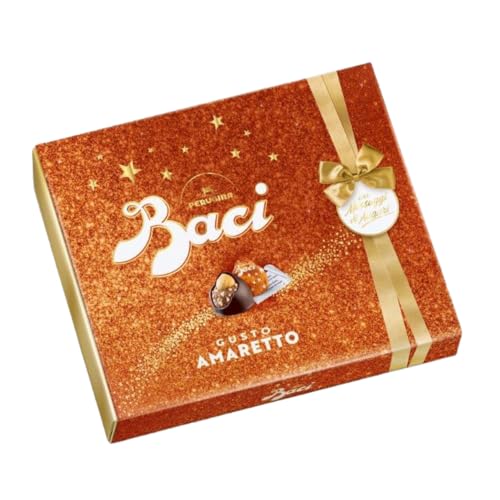Baci® Perugina® Praline Box Weihnachten mit Amaretto Aroma und Mandelstückchen 200g von Perugina