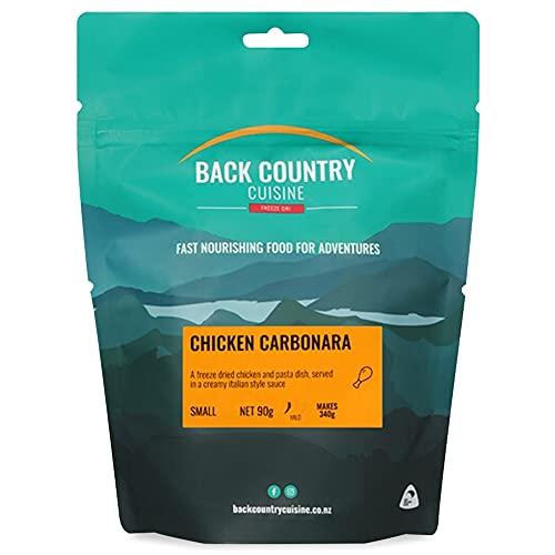 Back Country Cuisine Cremiges Carbonara Gefriergetrocknete Lebensmittel 90g von Back Country Cuisine