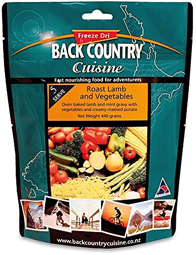 Back Country Cuisine Gefriergetrocknetes Lammbraten und Gemüse 440 g von Back Country Cuisine