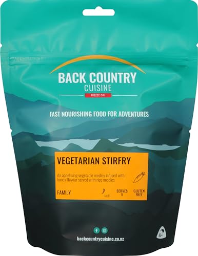 Back Country Cuisine Vegetarisches Stirfry Gefriergetrocknetes Essen, 440 g von Back Country Cuisine