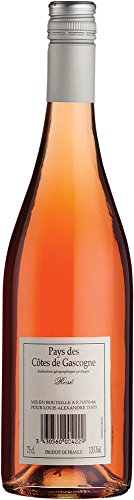 Back Label Rosé, Pays des Côtes de Gascogne, (Case of 6x75cl), Frankreich/Gascony&Vaucluse, Roséwein (GRAPE TANNAT 70%, MERLOT 30%) von Back Labe