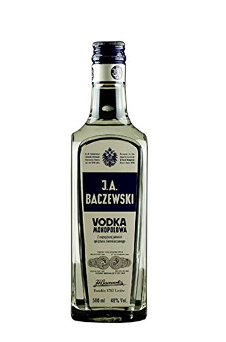 J.A. Baczewski Vodka Monopolowa | 0,5 L | 40% | Polnischer Premiumwodka J.A. Baczewski Vodka Monopolowa | 0,5 L | 40% | Polnischer Premiumwodka von Baczewski