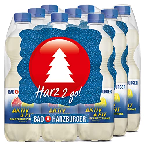 Bad Harzburger Aktiv & Fit Grapefruit-Zitrone (18 x 0,5L) von Bad Harzburger