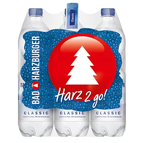 Bad Harzburger Classic Mineralwasser (6 x 1,0L) von Bad Harzburger