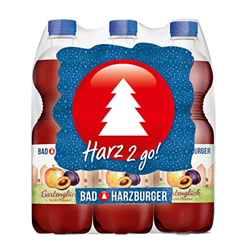 Bad Harzburger Gartenglück Apfel-Pflaume (6 x 0,5L) von Bad Harzburger