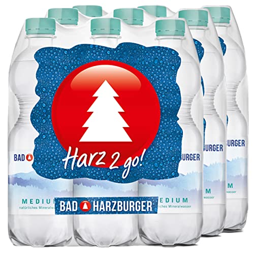 Bad Harzburger Medium Mineralwasser (18 x 0,5L) von Bad Harzburger