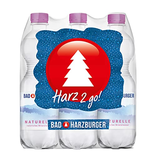 Bad Harzburger Naturelle Mineralwasser (6 x 0,5L) von Bad Harzburger