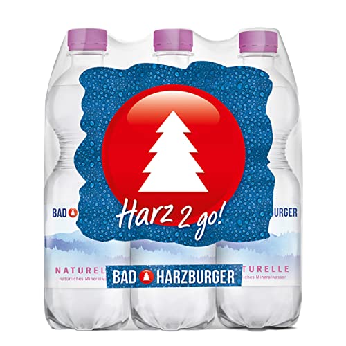 Bad Harzburger Naturelle Mineralwasser (6 x 0,5L) von Bad Harzburger