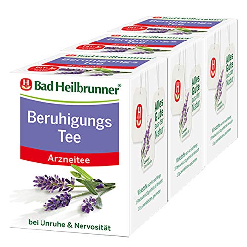 Bad Heilbrunner® Beruhigungs Tee, 3er Pack von Bad Heilbrunner