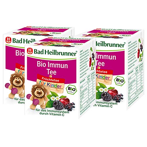Bad Heilbrunner® Bio Immun Tee für Kinder, 3er Pack von Bad Heilbrunner