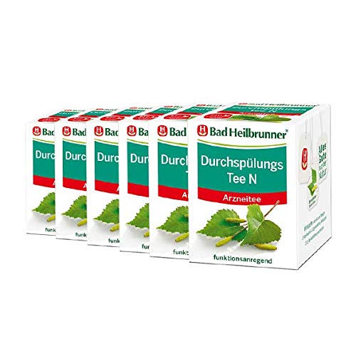 Bad Heilbrunner® Durchspülungstee N - 6er Pack von Bad Heilbrunner
